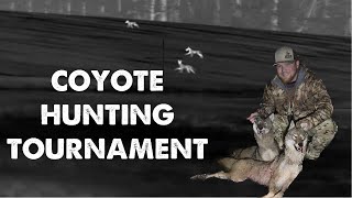 Coyote hunting at night | 1st night of tournament