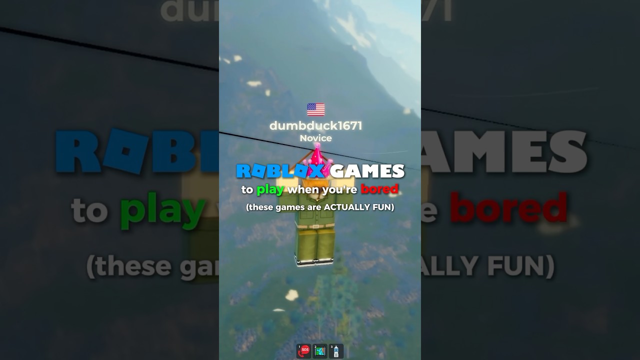 ROBLOX GAMES to play when you're bored #roblox #robloxgames #shorts #gaming