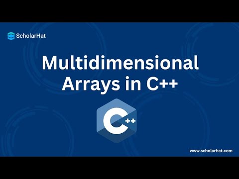 Using Multi-Dimensional Array in C++ February 28, 2025 - YouTube