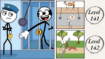 Thief Puzzle: Level 141 , 142 – How to Solve? (Walkthrough)