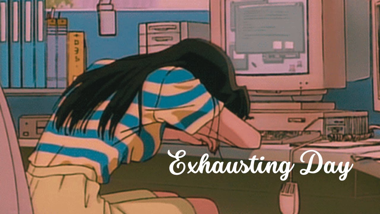 Exhausting Day 📅 - [lofi hip hop beats/study with me/chill] - YouTube
