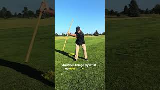 Most beginners have too much movement, keep it simple. #golfdrills #swingtips #golfswing