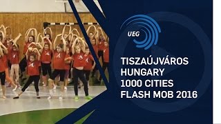 Tiszaújváros, Hungary - 1000 Cities Flash Mob 2016