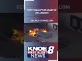 Fiery Helicopter Crash In Los Angeles