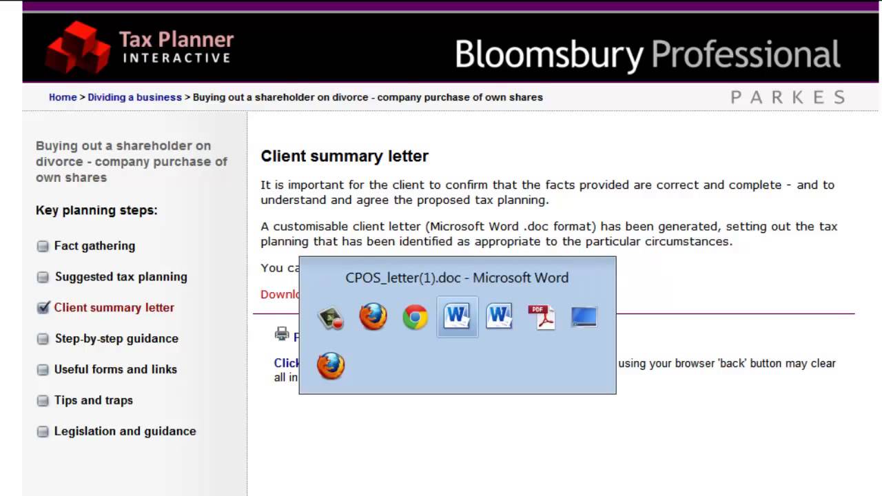 Introducing Bloomsbury Tax Planner Interactive YouTube