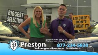 Preston Volkswagen Fall Into Savings Beetle