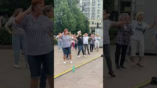 ZUMBA GOLD®️ проекта «Московское долголетие» у памятника Пушкина