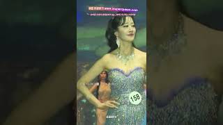 시니어 모델 워킹에 숨멎… 슈퍼퀸 클래스 🔥 #인터내셔널슈퍼퀸