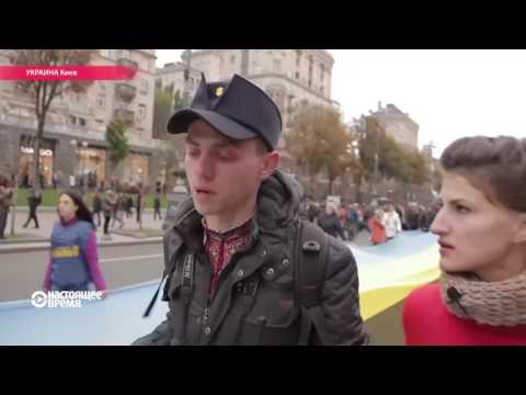"Мурашки по коже": в Киеве прошли два марша националистов
