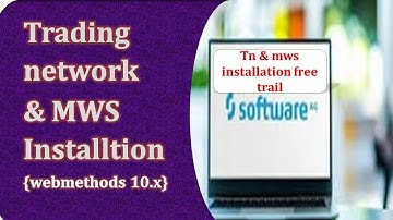 Software AG Trading network & MWS installtion guide||Learning Webmethods||webmethods Tutorial