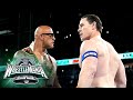 The Rock and John Cena come face to face at WrestleMania XL WrestleMania XL Sunday highlights