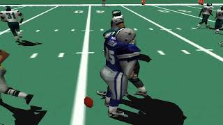 Madden NFL 2001 Philadelphia Eagles Franchise Week 13 Versus Dallas Cowboys