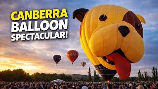 Canberra Balloon Spectacular Before Sunrise Is Pure Magic | Amazing Australia | Festival at ACT