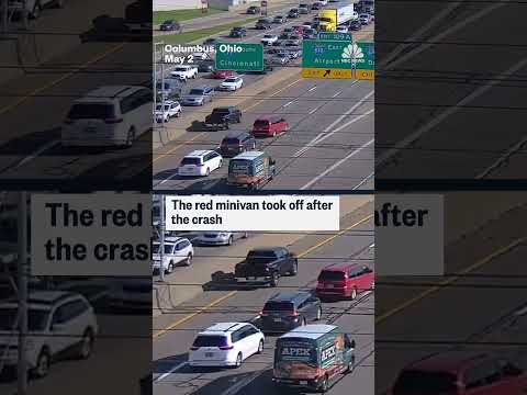 Driver causes multi-car