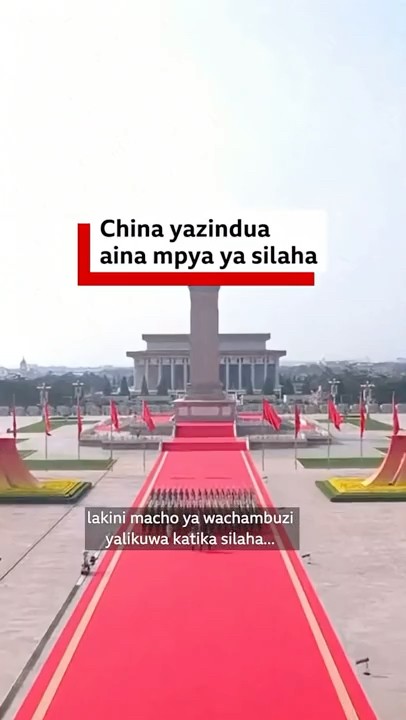 Gwaride la kijeshi la China laonyesha  makombora makubwa ya kivita