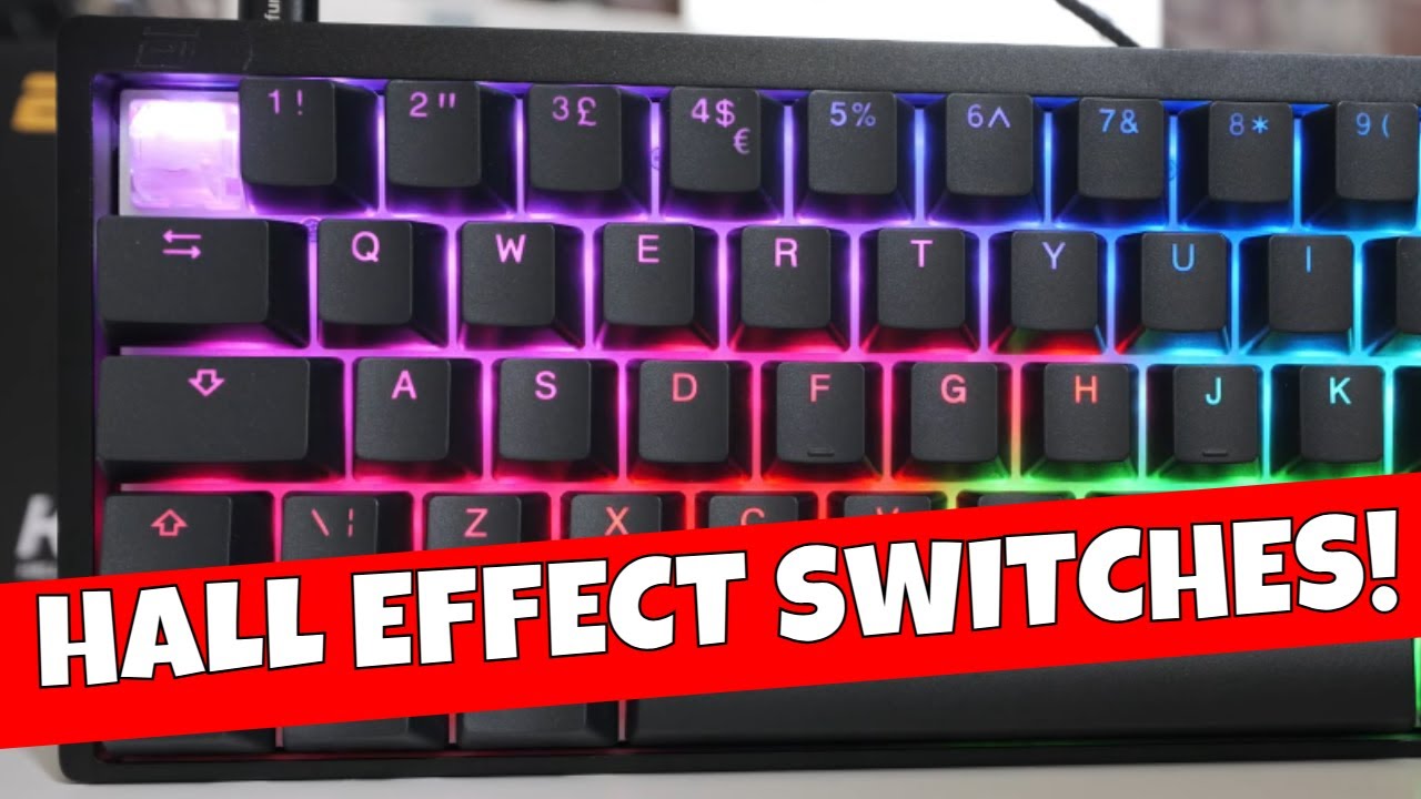 Endgame Gear KB65HE Gateron Hall Effect Switch Aluminium CNC Milled ARGB Gaming Keyboard