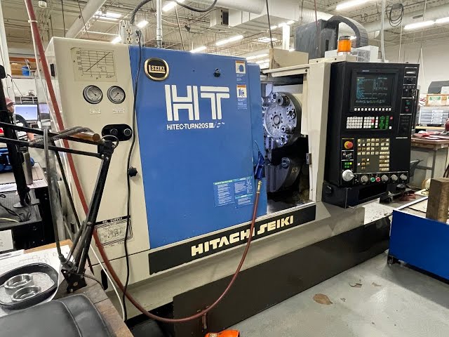 Hitachi Seiki Hitec-Turn 20SIII 2-Axis CNC Turning Center with