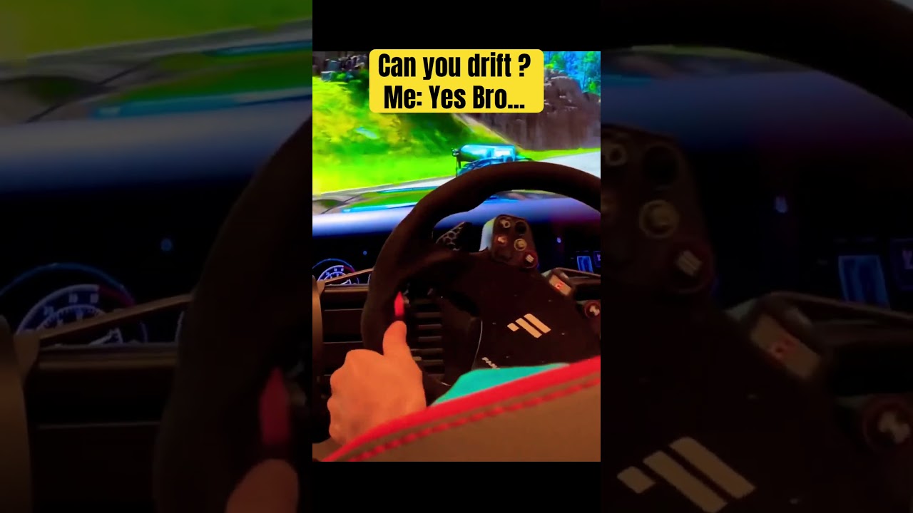 Can you Drift ? Yes Bra.
