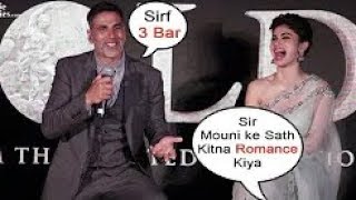 Akshay Kumar & Mouni Roy's FUNNY MOMENTS At GOLD Music Launch Event
