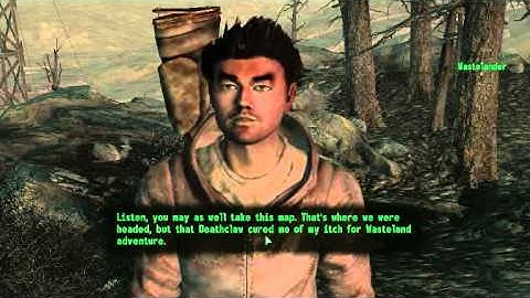 Fallout 3 Random Encounter - Wastelander in Peril