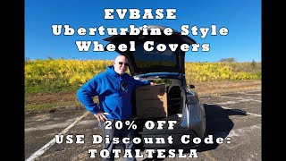 Tesla Model Y Juniper  - Install EVBASE Wheel Covers