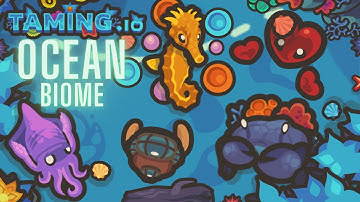 Taming.io - My First Look at The Ocean Biome Update!