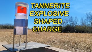 Will Tannerite Explosive Work In A Shaped Charge?