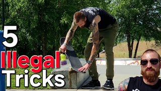 5 Illegal Ledge Tricks You Can Do