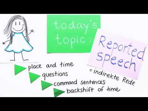 indirekte-rede-Übungsvideo-/-reported-speech-practice-video-|-englisch-|-grammatik