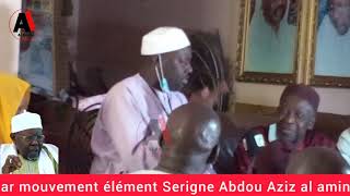 ziar wa élément Serigne Abdou Aziz al amine parti 2 arrivée Serigne Mansour djiamil