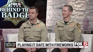 Behind the Badge: LVMPD talks playing it safe with fireworks for Fourth of July
