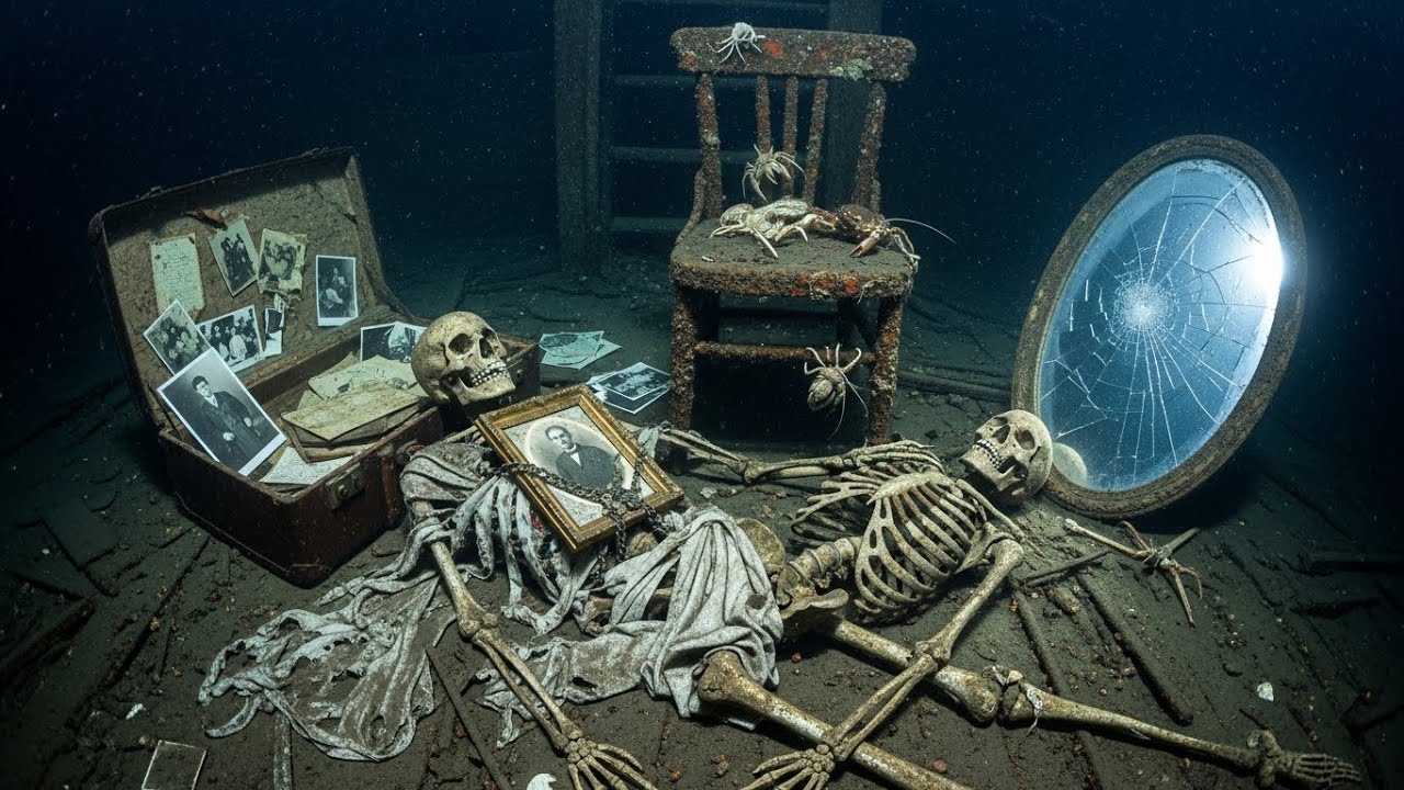 The truth about the Titanic: What remained terrified divers.