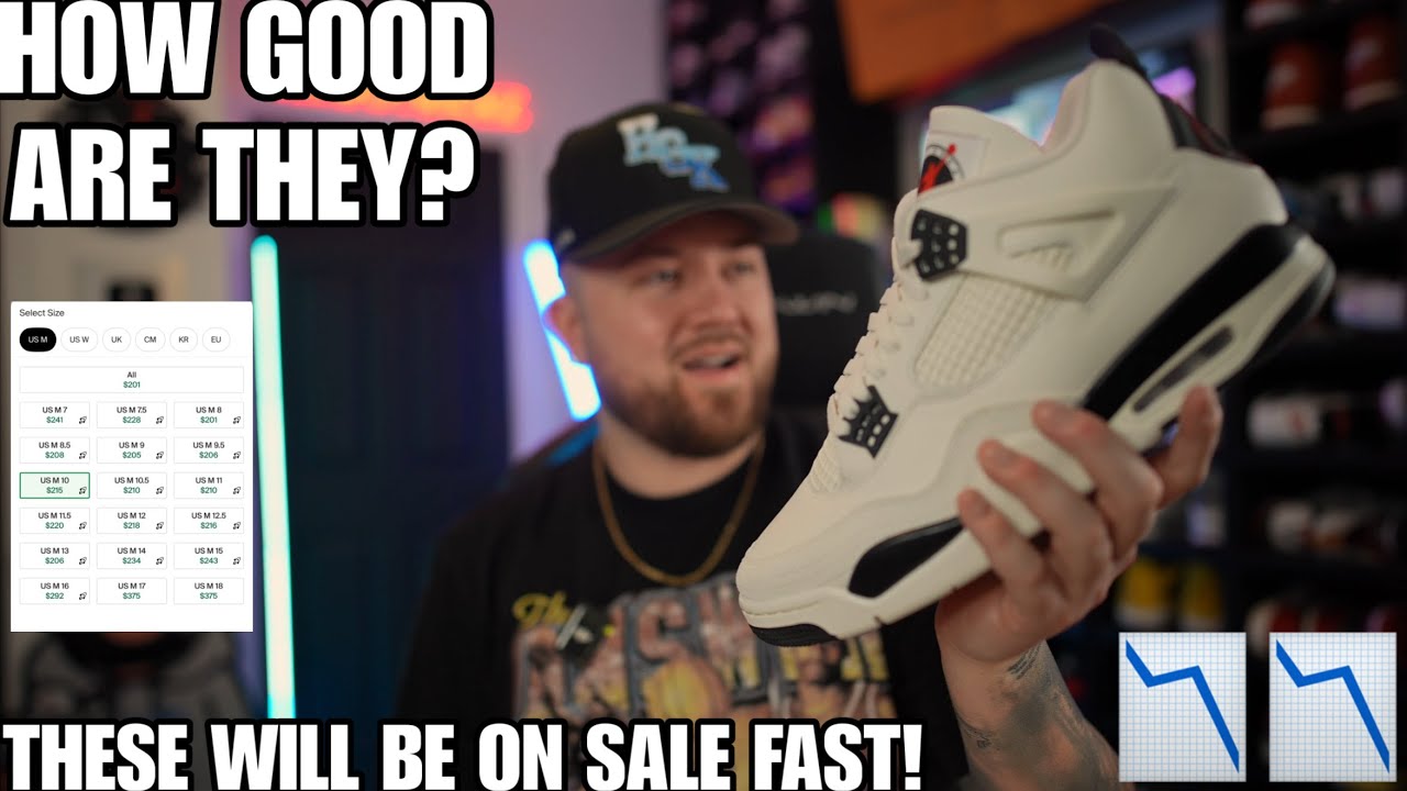 HOW GOOD ARE THE JORDAN 4 “FLIGHT CLUB” REALLY? THESE WON’T DISAPPOINT BUT THEY WILL BE ON SALE!