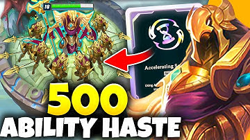 Azir, but I Have 500 Ability Haste and Spawn a Soldier Army! (2v2v2v2 Game Mode)