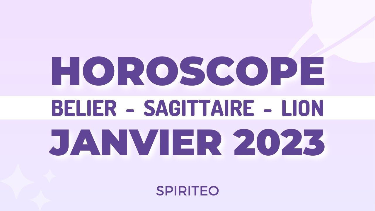 Horoscope Belier Janvier 2023
