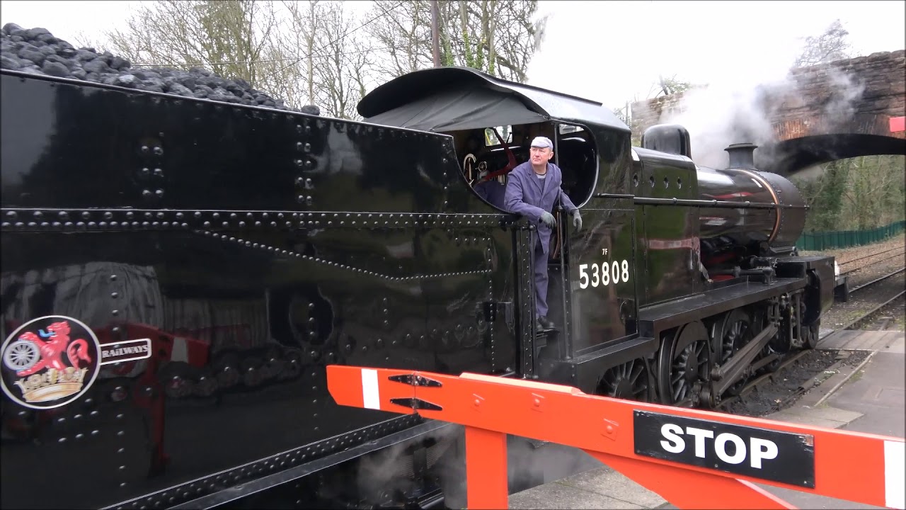 CHRISTMAS TRAINS AT LYDEARD WSR 9 DECEMBER 2017 Part 1 YouTube