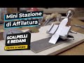 Postazione di affilatura scalpelli - Misurare l'angolo di affilatura - Usare una guida economica