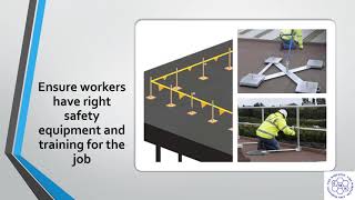 Walking working surfaces 2021 OSHA Fall Protection STAND DOWN