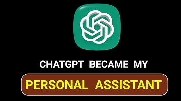 ChatGPT Become My Personal Assistant | Top AI Prompts to Automate Daily Work | Productivity Boost