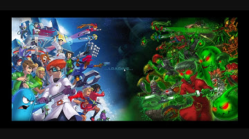 FusionFall Retro: Mojo Jojo Nano with a friend