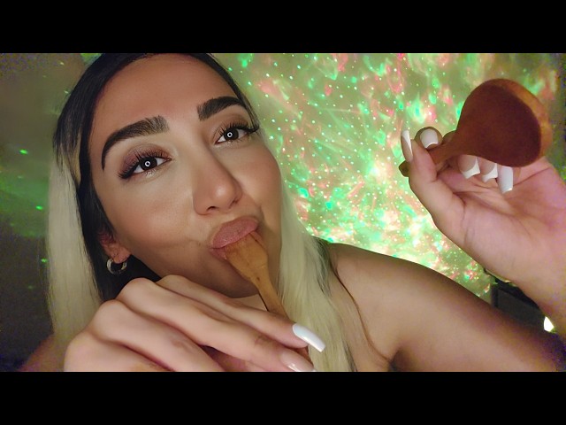 ASMR | Eating Your Face And Spit Painting You (Breathy Whispers)