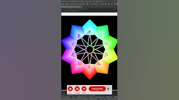Python Turtle Fun #40 | Create a Perfect Rainbow Smooth Star in Python! 🌈✨🚀🐢 #python