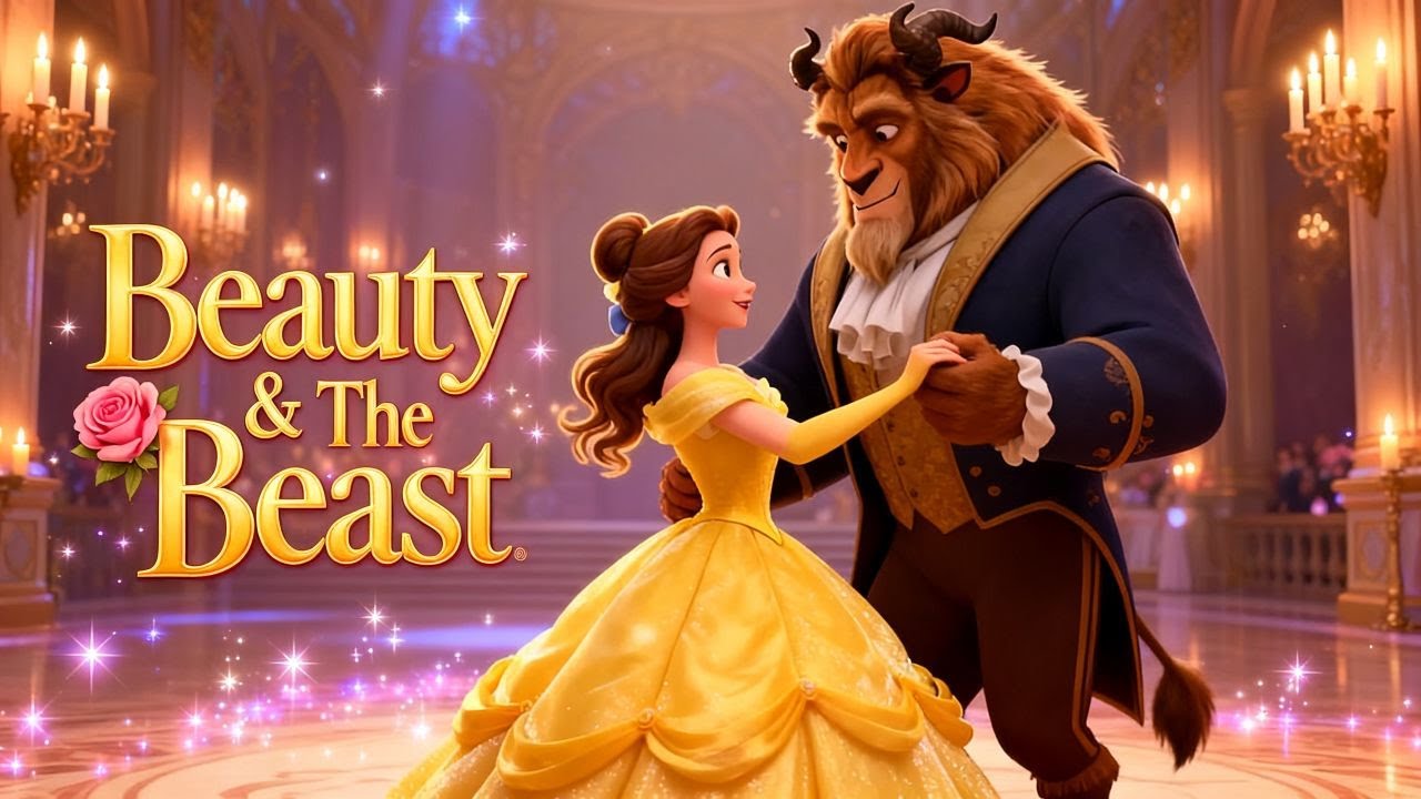 Beauty and the Beast Bedtime Story🌹How One Act of Kindness Broke a Powerful Curse