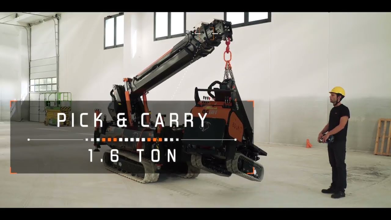 Compact crawler crane BG LIFT – M400