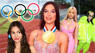 Celebrities at the Olympics...