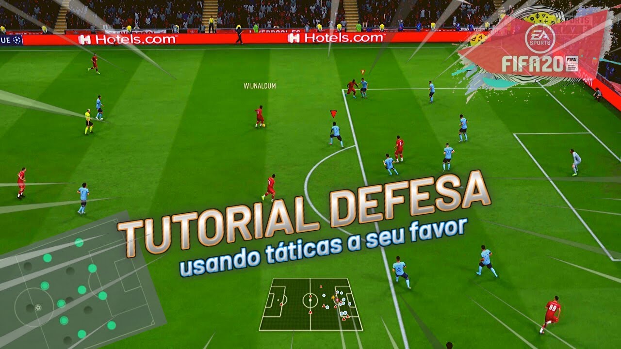 DEFESA FIFA 20 - APRENDA A DEFENDER USANDO AS TÁTICAS