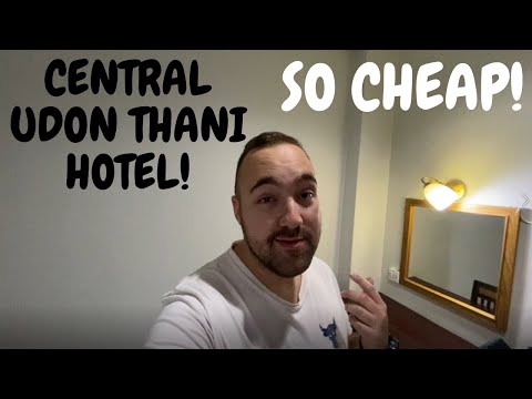 $15 Budget Hotel in Central Udon Thani, Thailand