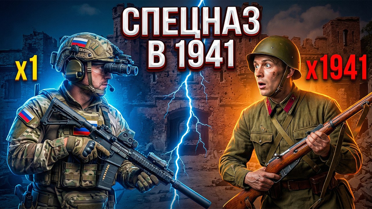 ЧТО БУДЕТ, ЕСЛИ Спецназ РФ спасёт БРЕСТСКУЮ КРЕПОСТЬ?
