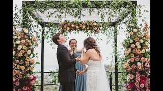 Modern & Playful Repeat-After-Me Wedding Vows | Daniella & Jonathan