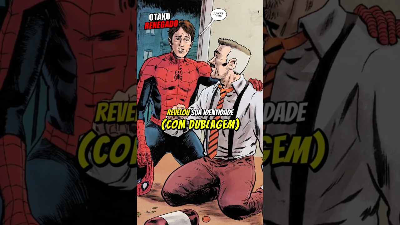 O Homem Aranha revelou sua identidade para o J.J #homemaranha #spiderman #marvel #marvelcomics #fyp